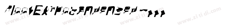 PlaakExtracondensed 字体转换